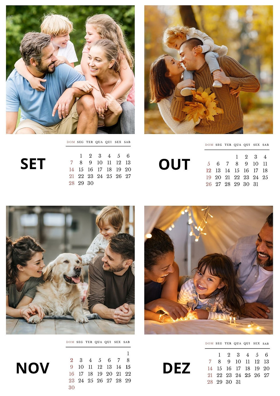 Miniatura: Calendário Personalizado