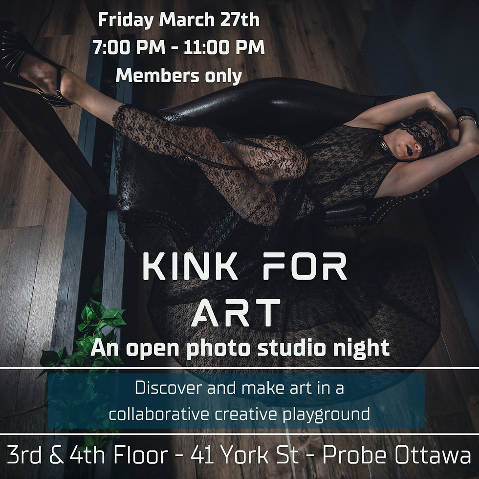 Kink for Art: An Open Photo Studio Night