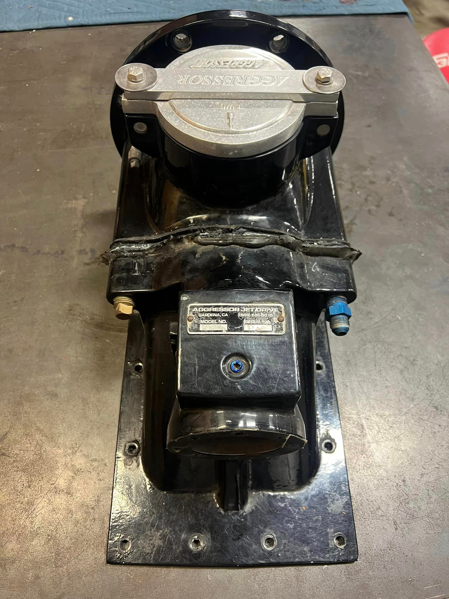 Aggressor suction housing