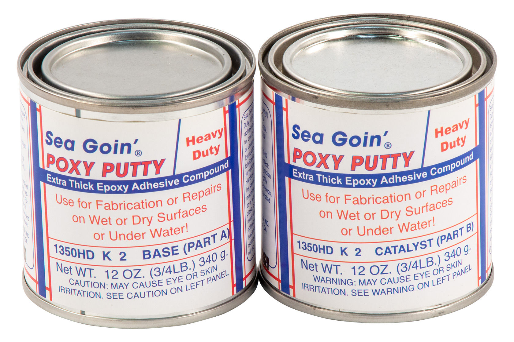 Heavy Duty Sea Goin' Poxy Putty - 12 Ounces