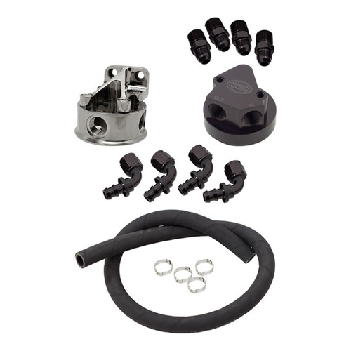 BBC 1000HP Gen. 4 Oil Filter Relocation Kit Standard Huffman