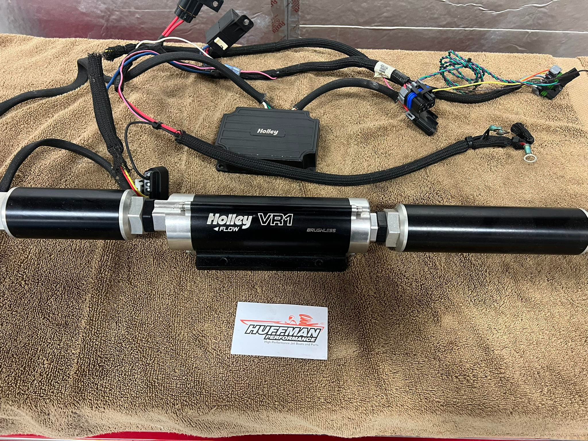 Holley EFI fuel pump with filters