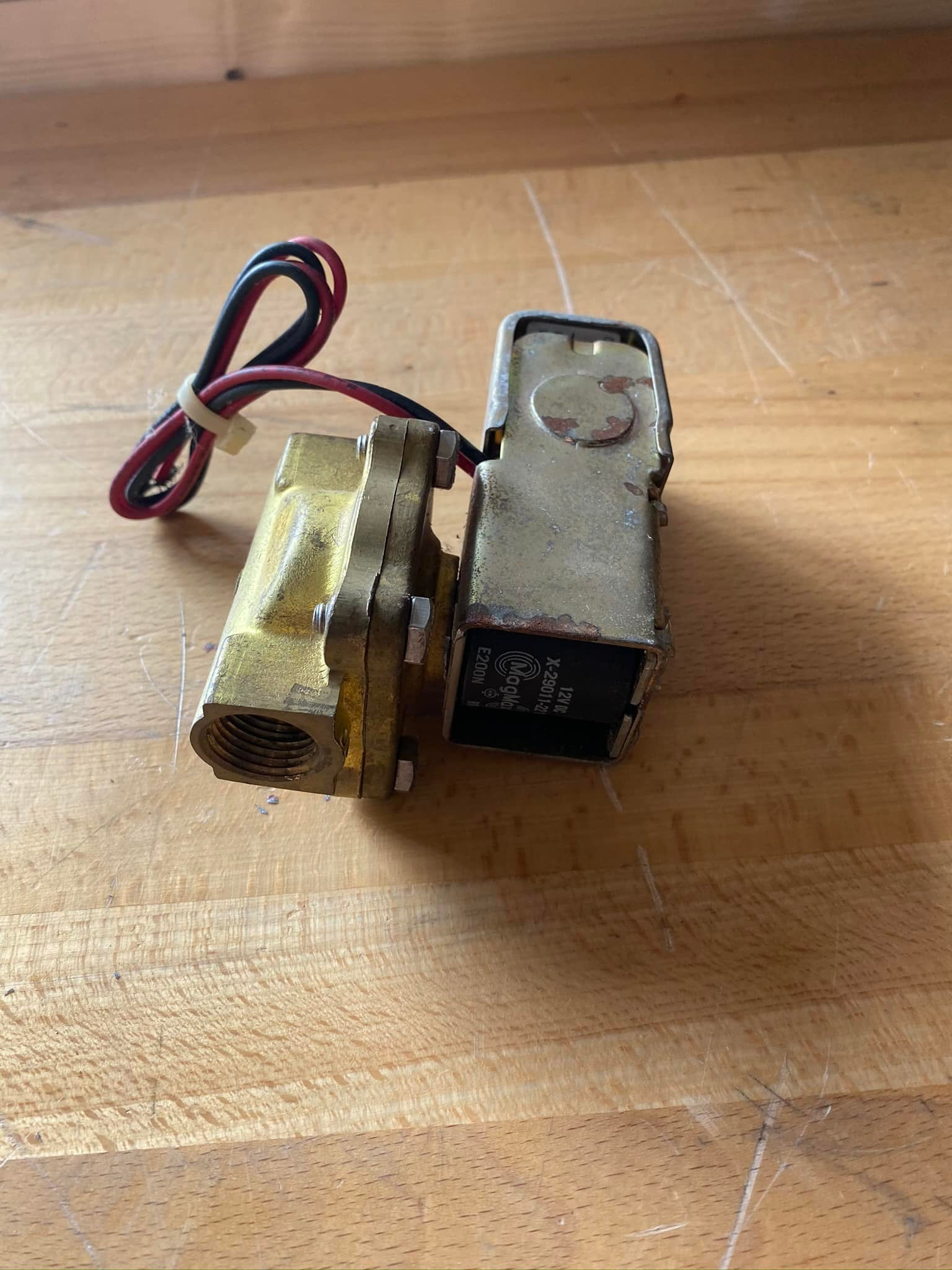 New electric pop off exhaust valve