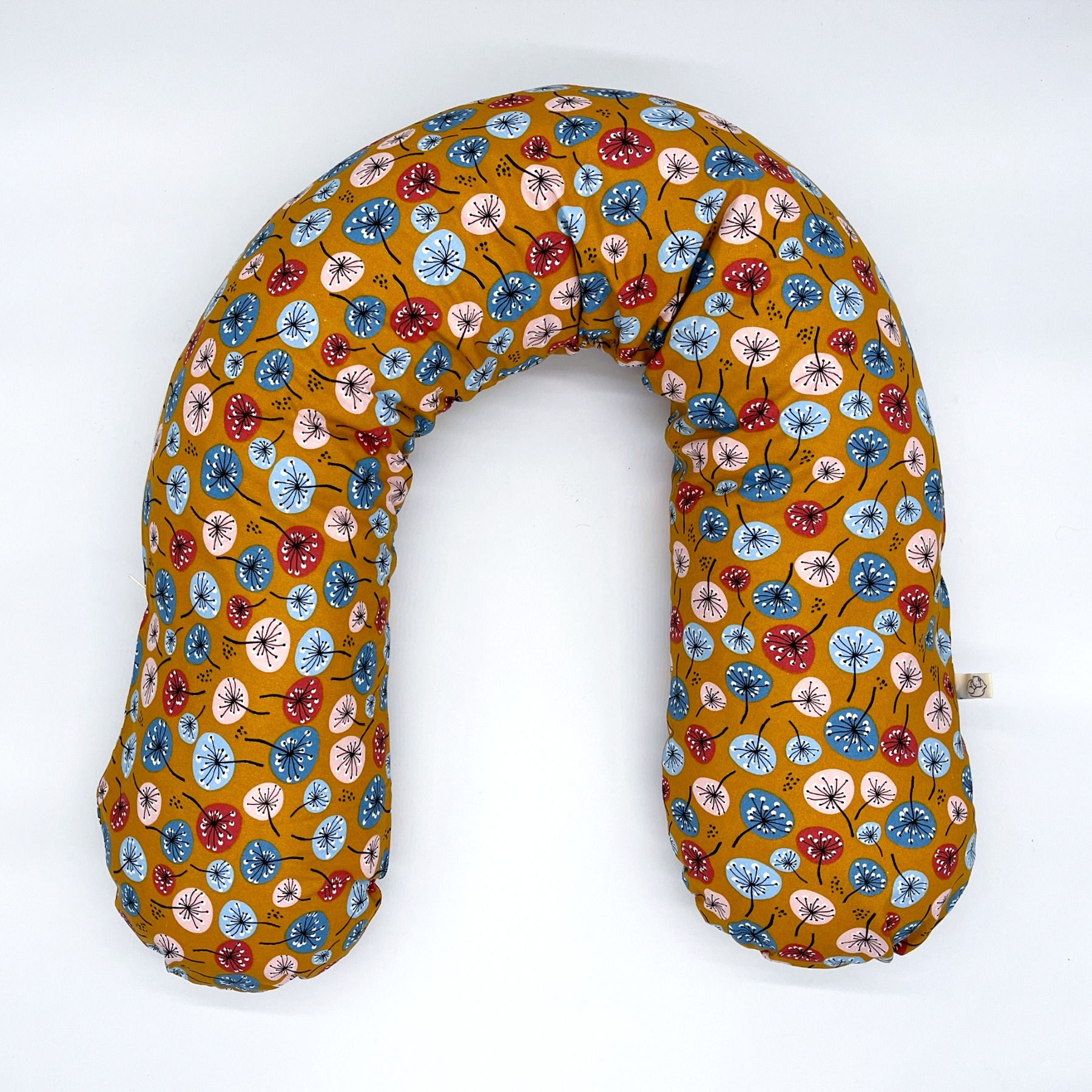 Housse coussin d'allaitement - Fleurs