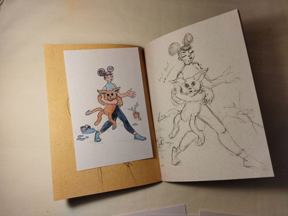 Fanzine. Recopilación de dibujos 