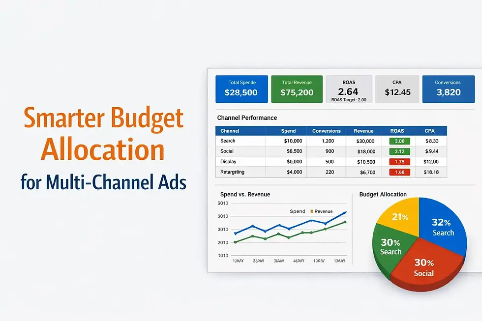 smarter budget allocation for multi-channel ads