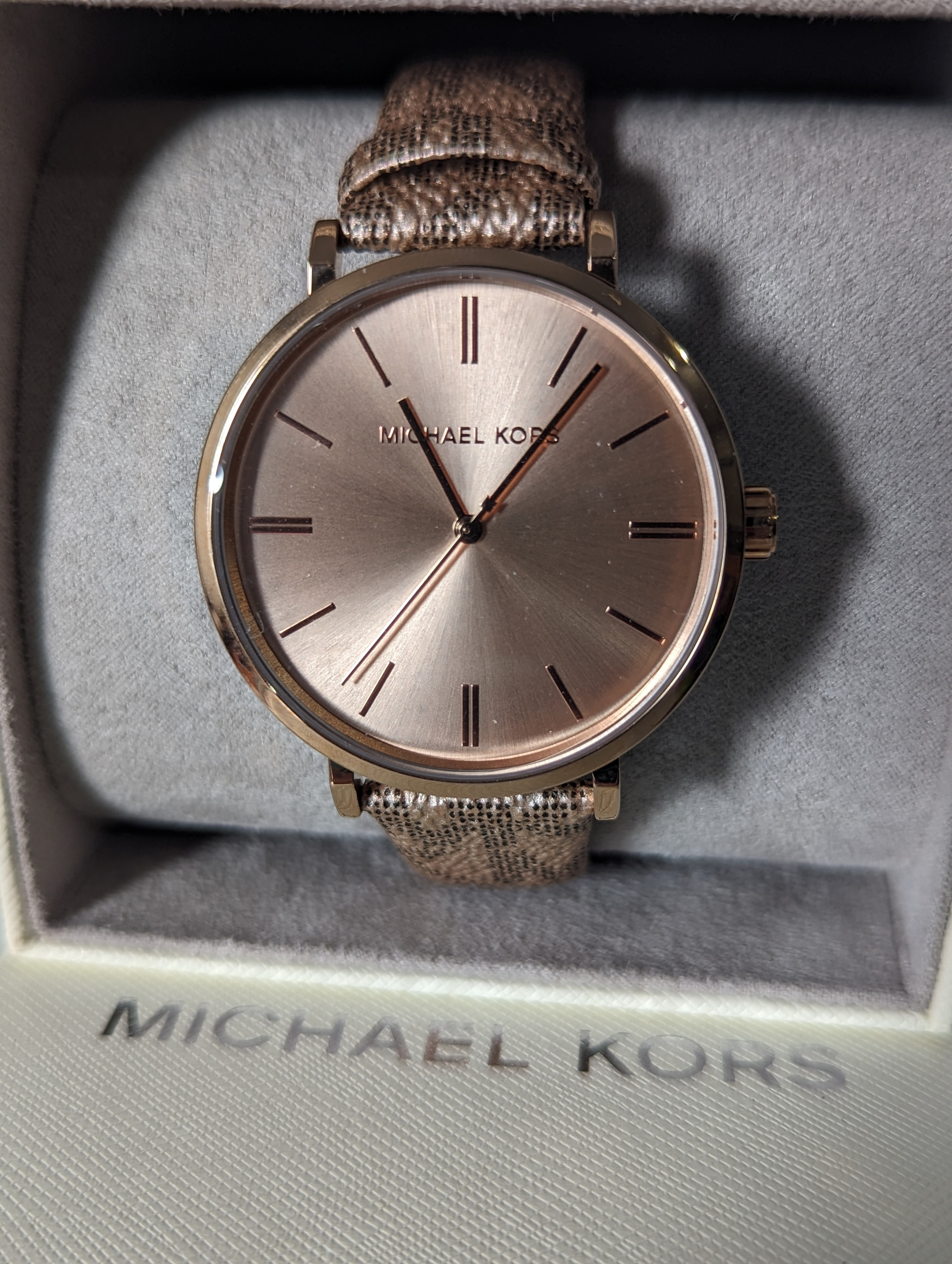Michael Kors Addyson Quartz Rose Gold Dial Ladies' Watch