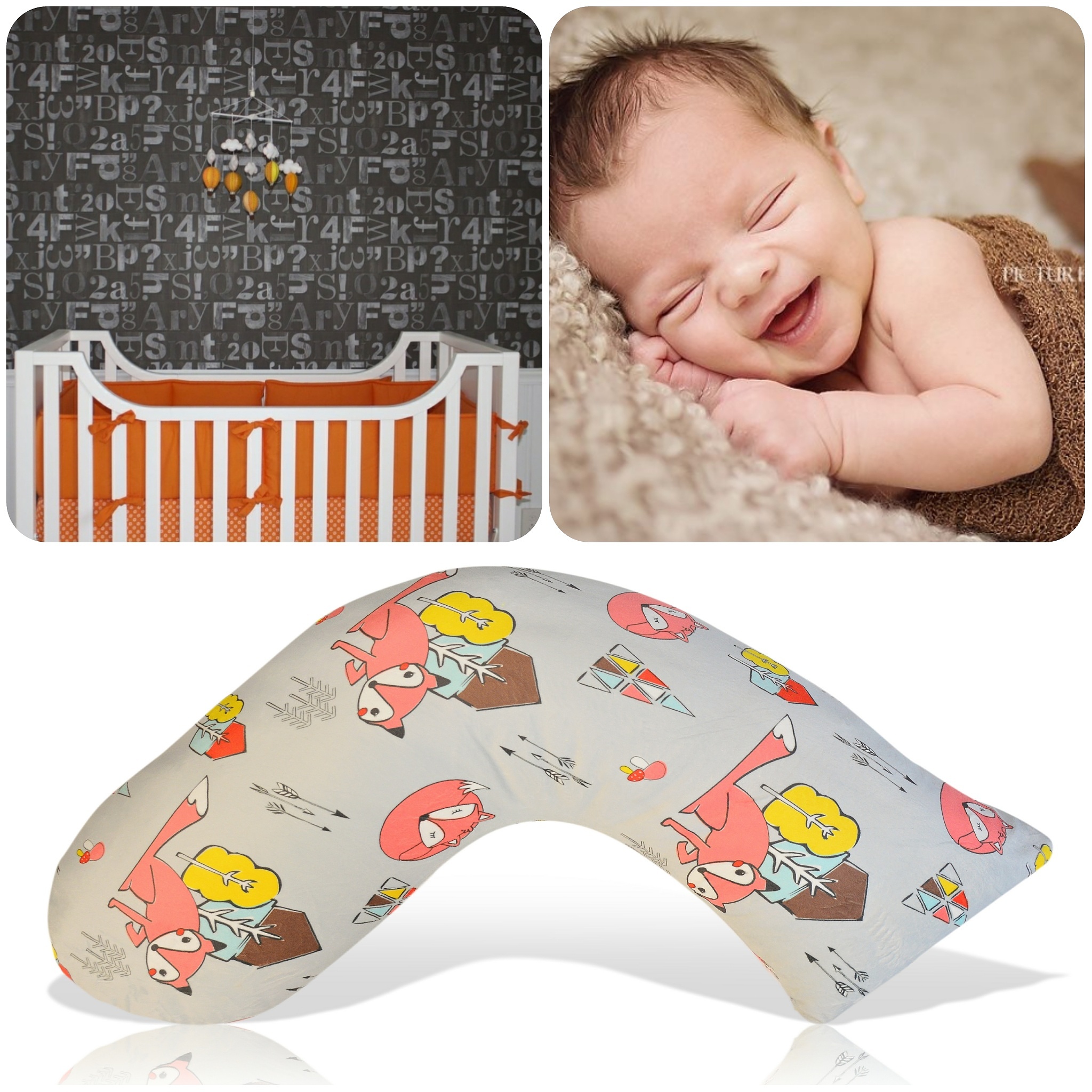 luna lullaby nursing pillow cover