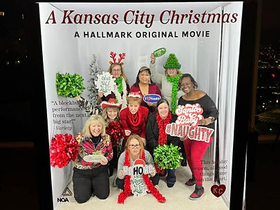 Magzine Booth Example with people