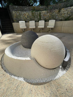 Beheiztes Sitzkarussell für Privathaus