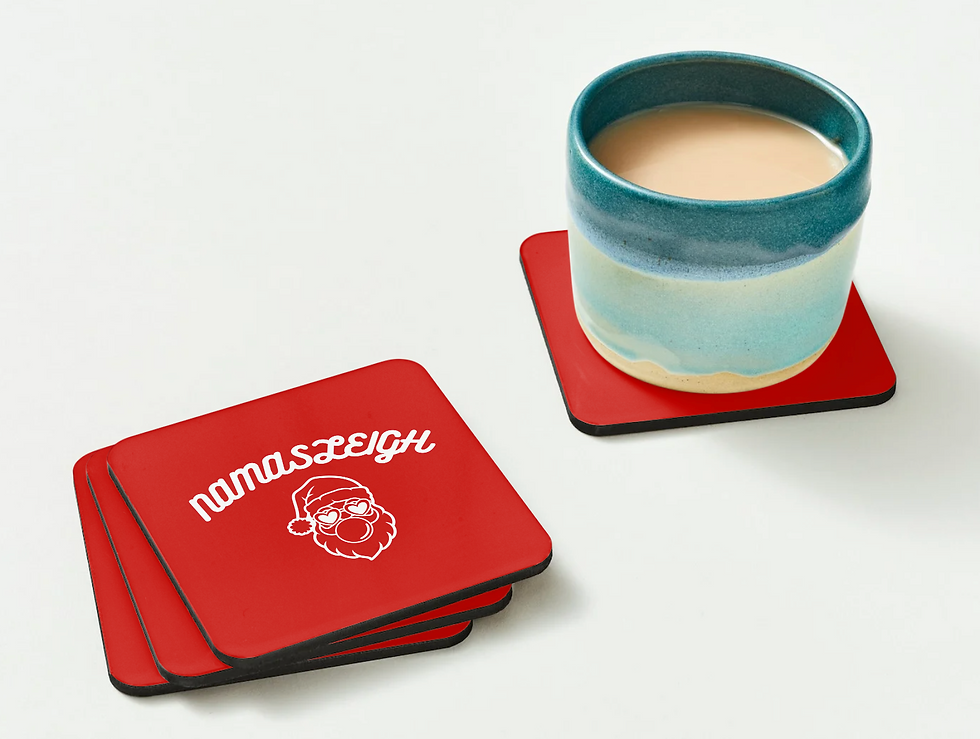 Thumbnail: Namasleigh Christmas Coasters