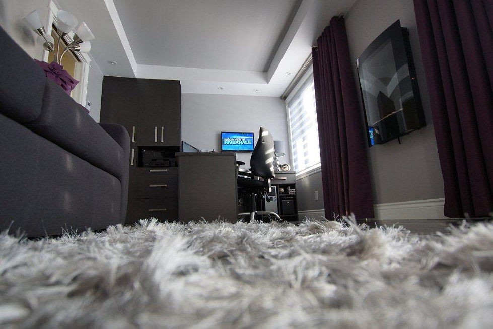 bureau après la nouvelle décoration