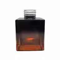 frasco cubo fume marrom