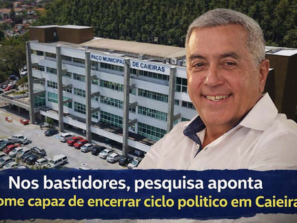 Caieiras: Enquete aponta nome capaz de encerrar ciclo político da atual gestão