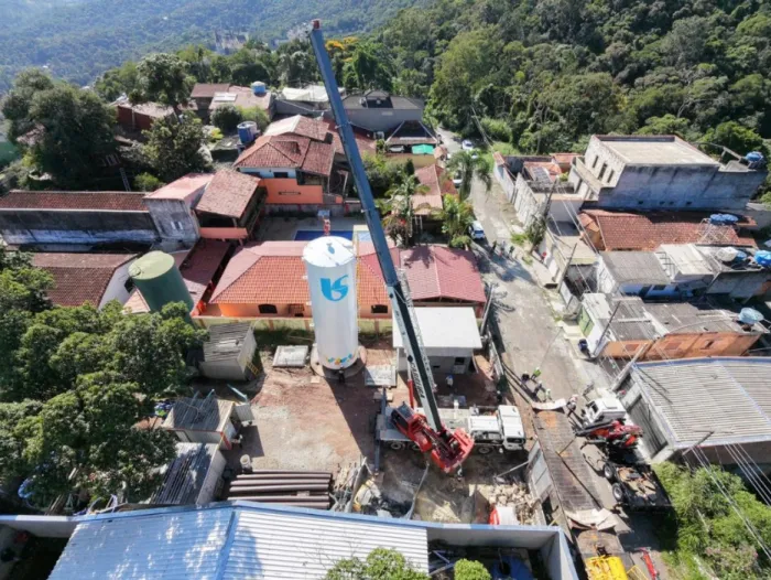 Até hoje, o Santa Inês utilizava uma estrutura construída e operada pela comunidade, composta por reservatório, poços e sistema próprio de tratamento da água.