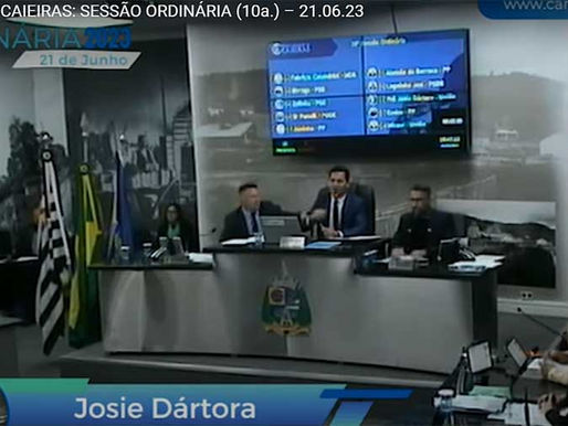 Após tumulto generalizado, Presidente da Câmara de Caieiras, encerra sessão