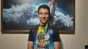 Jovem caieirense de 19 anos acumula 20 medalhas em olimpíadas científicas e mira o vestibular mais difícil da América Latina