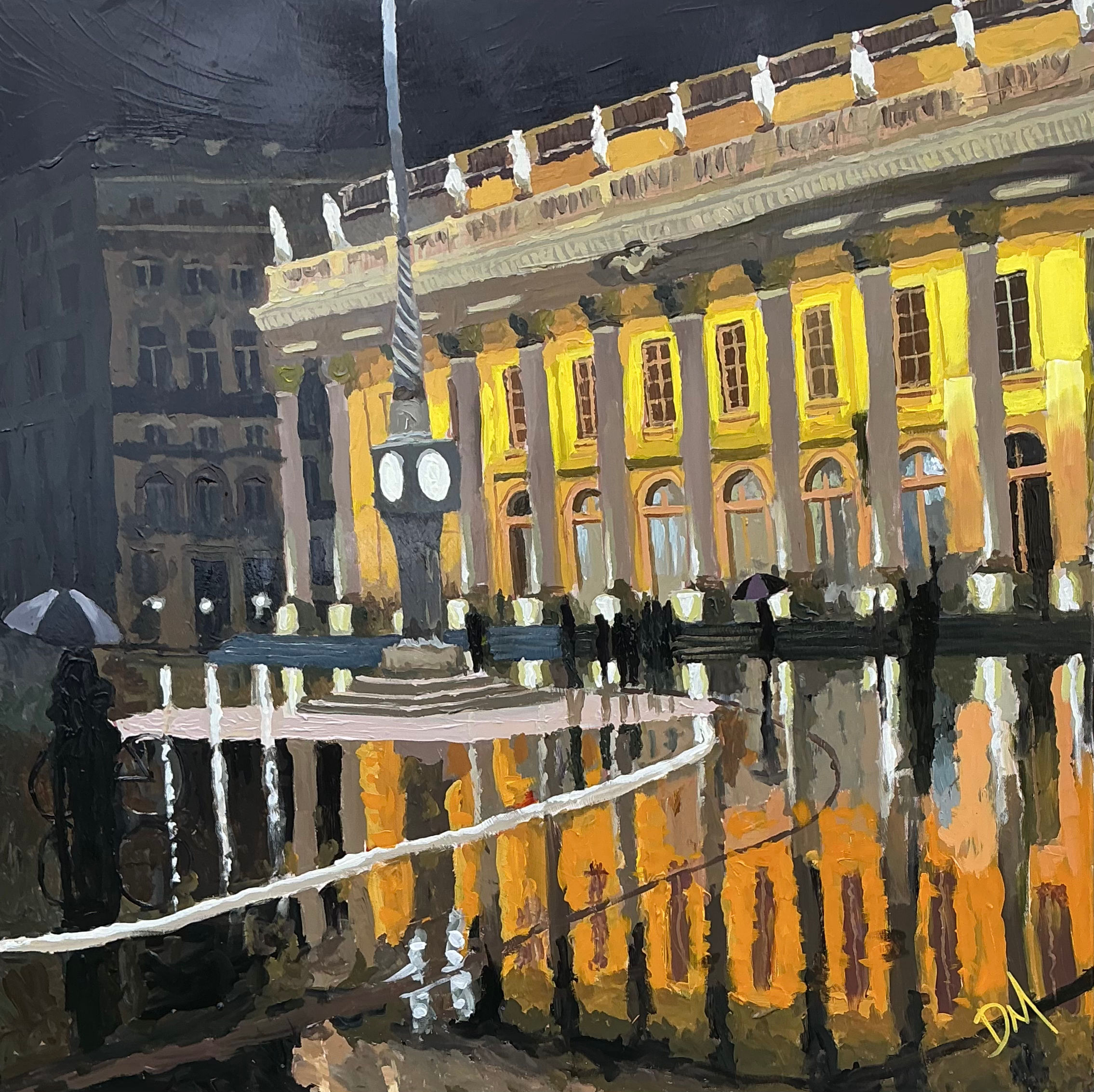 Grand théâtre, Bordeaux 100cmx100cm