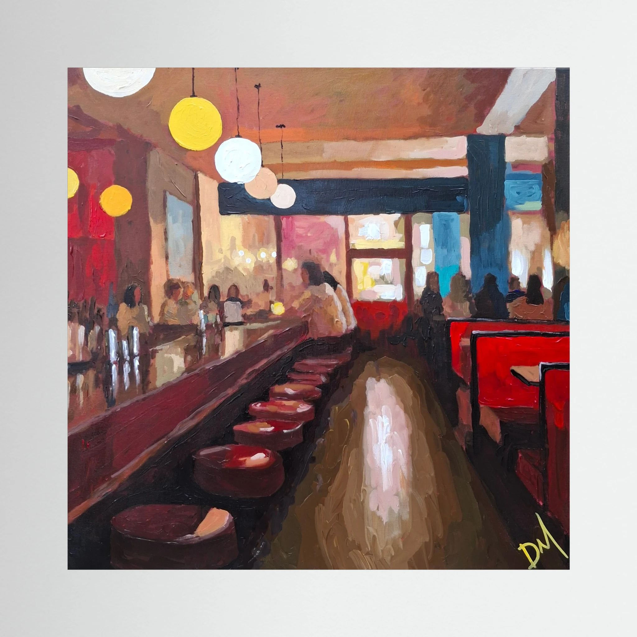 The Light of the Bar - Fine Art Print