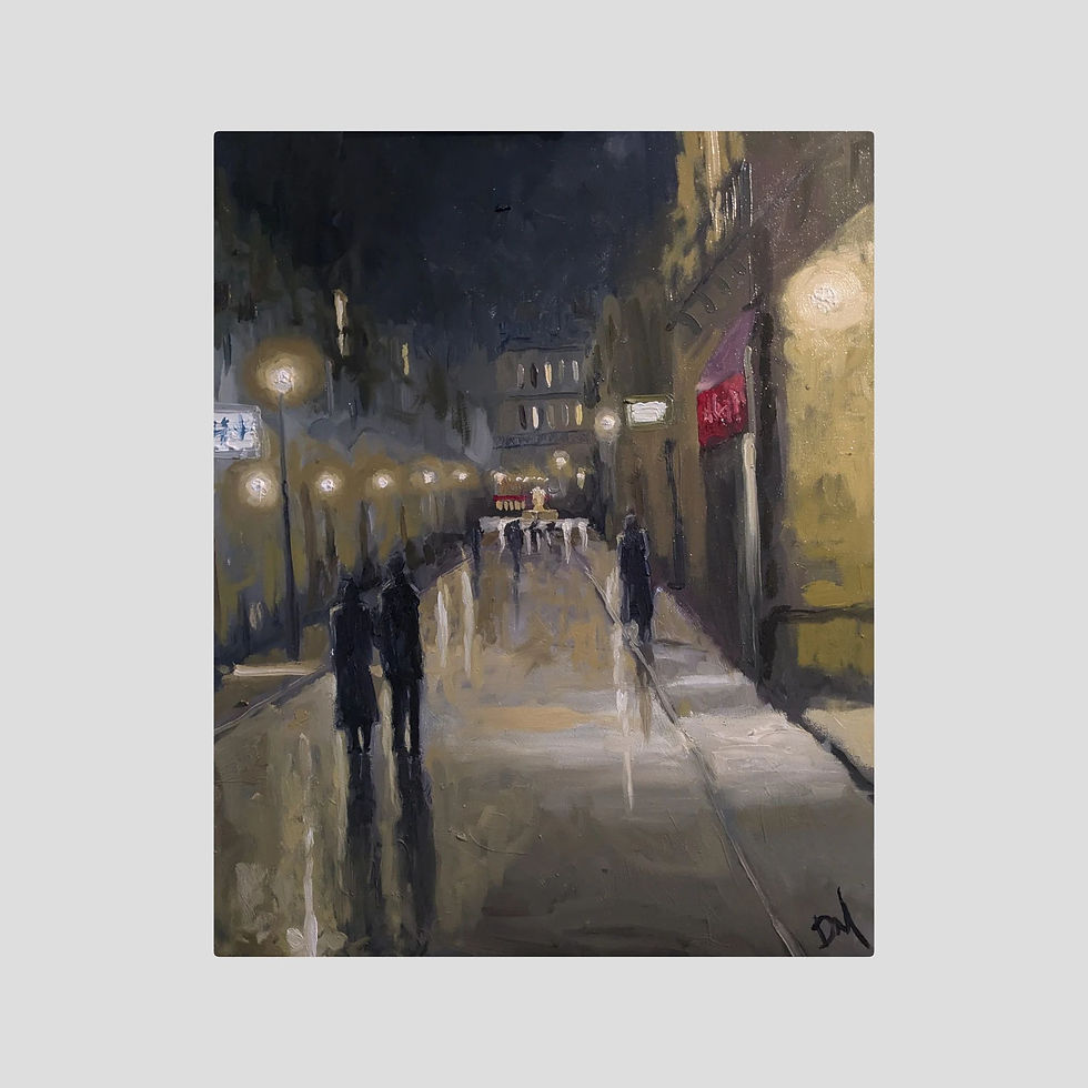 Towards Place du Parlement - Fine Art Print