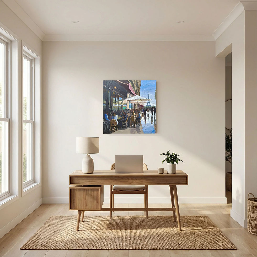 Thumbnail: Paris, Après la Pluie- Fine Art Print