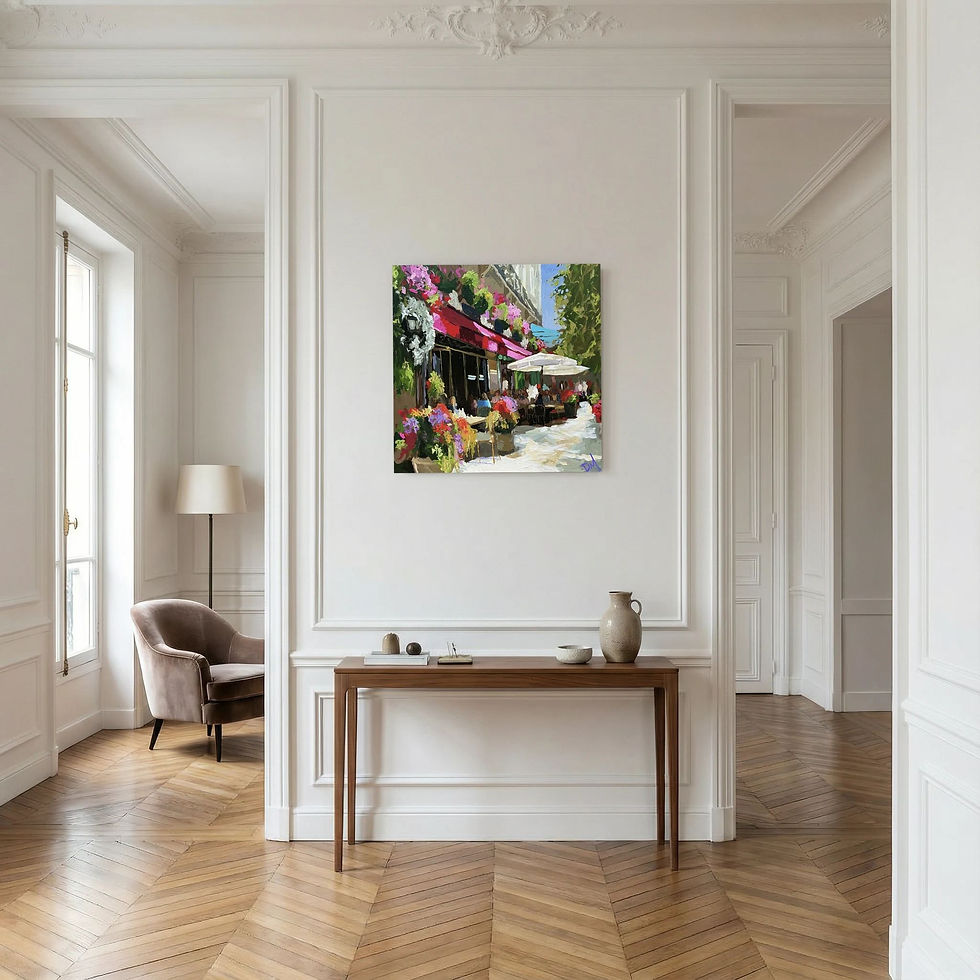 Thumbnail: Terrace Bloom - Fine Art Print