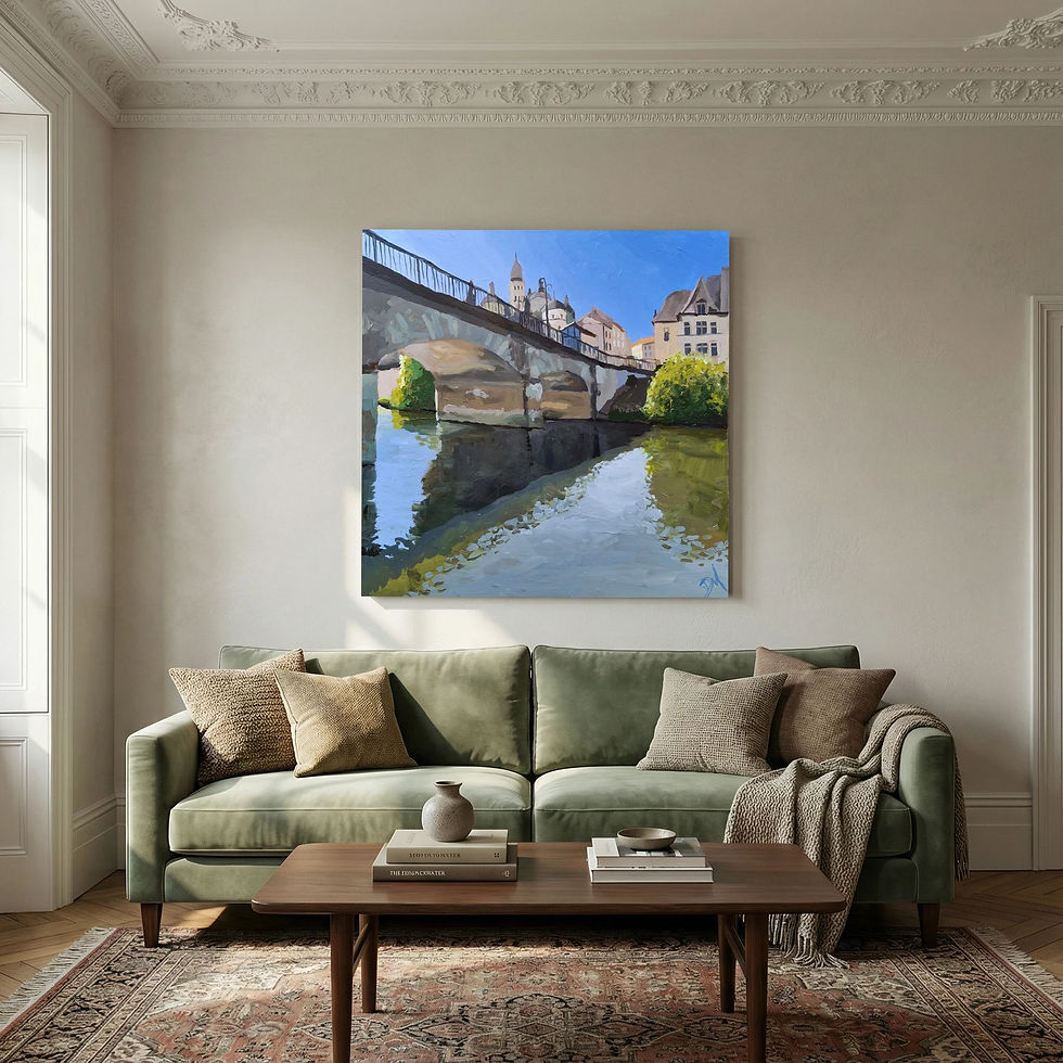 Perigueux au Soleil - Fine Art Print