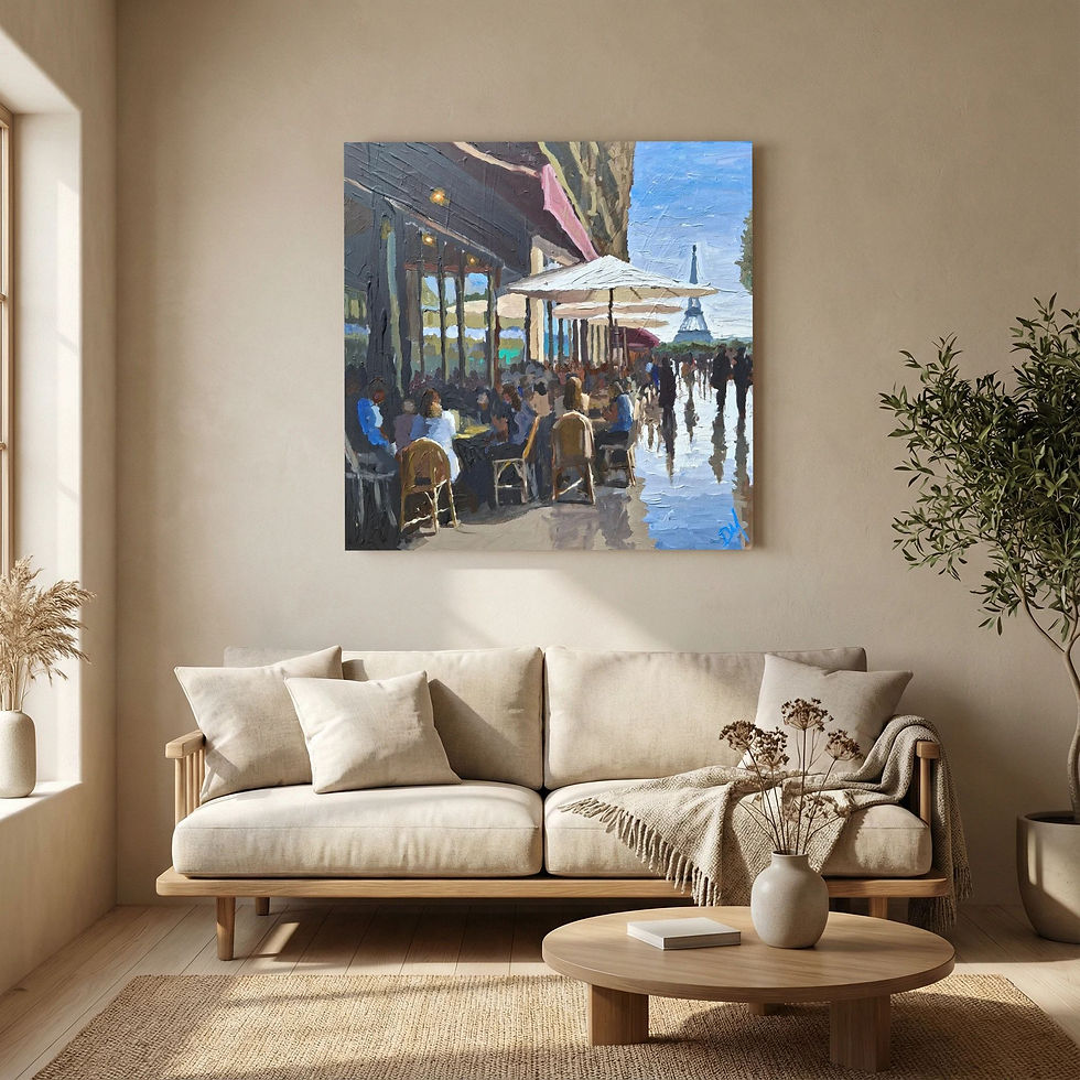 Thumbnail: Paris, Après la Pluie- Fine Art Print