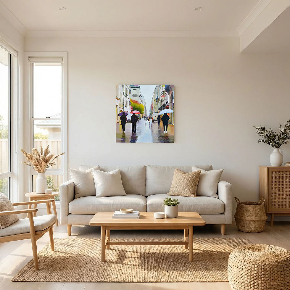Bordeaux, Parapluie Time - Fine Art Print