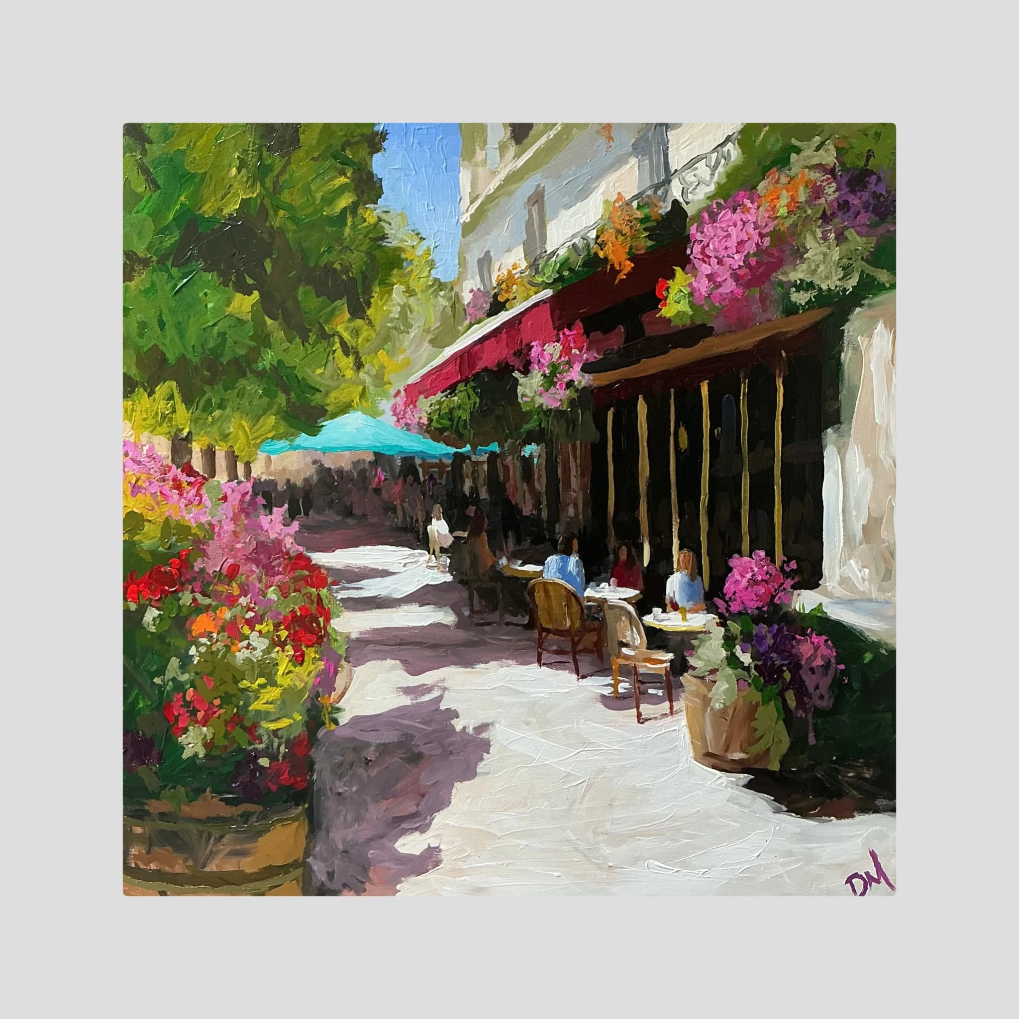 Le Café au Soleil - Fine Art Print