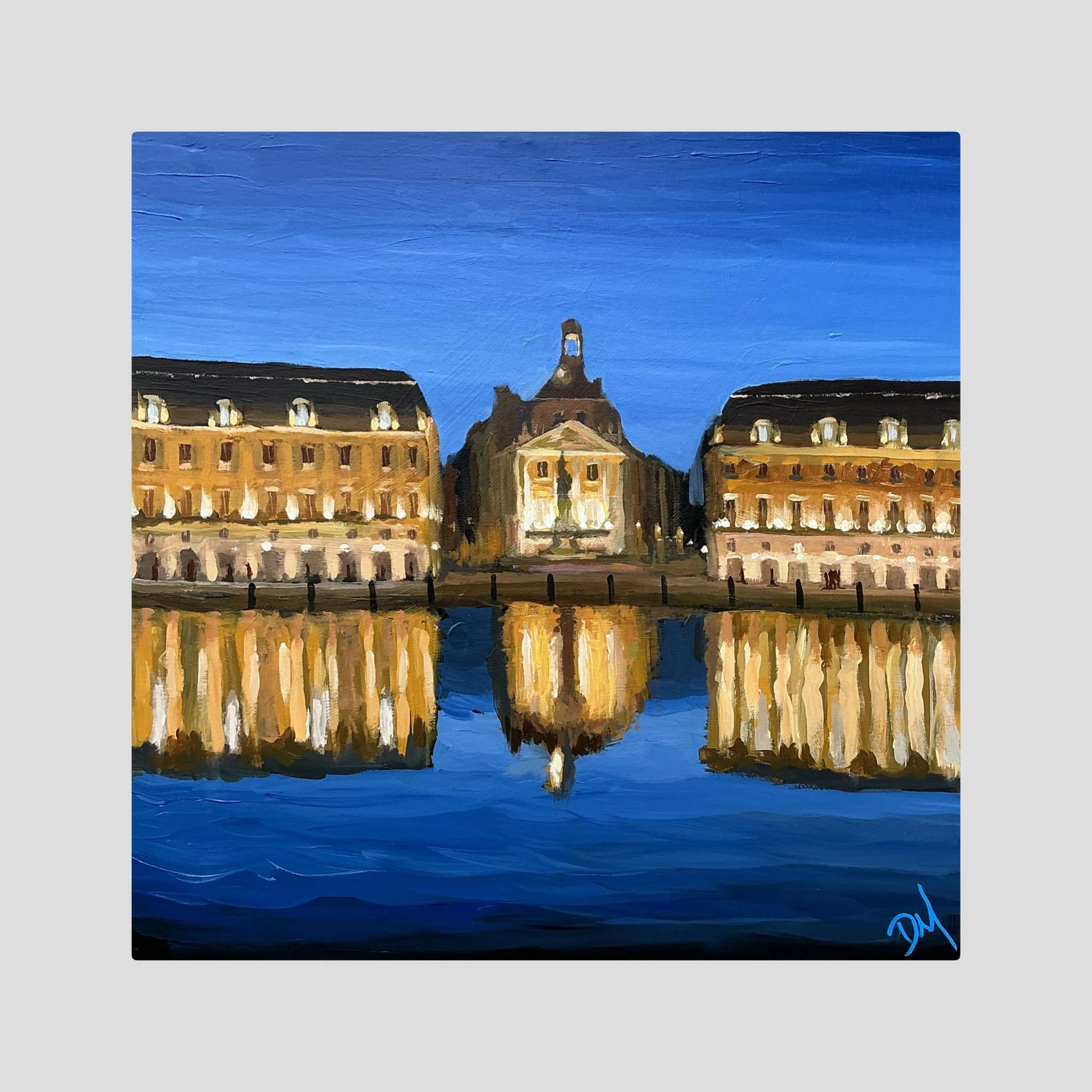 Miroir d’eau, Bordeaux-Fine Art Print