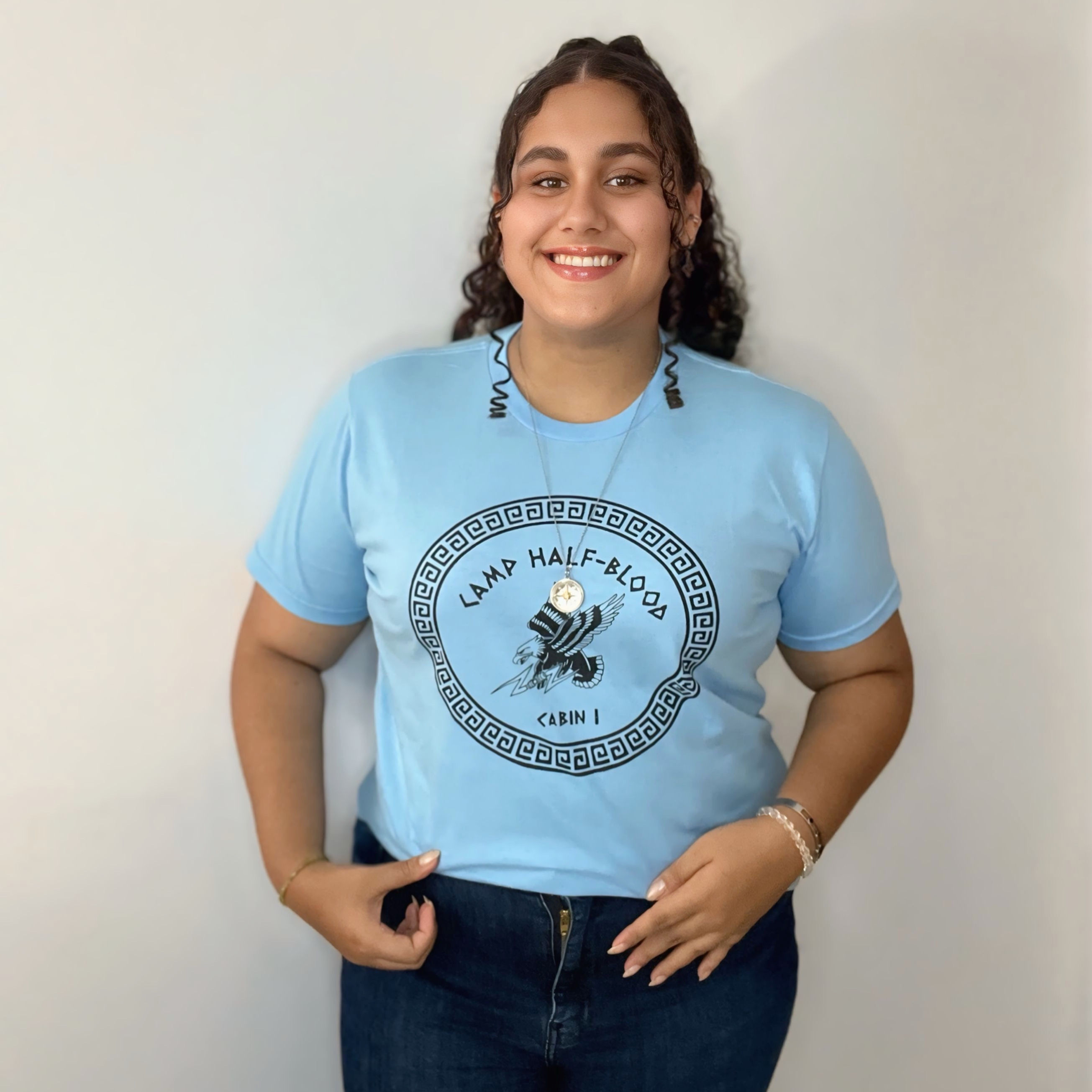 Camiseta - Chalé de Zeus (Chalé 1) / Cabin 1 / Percy Jackson