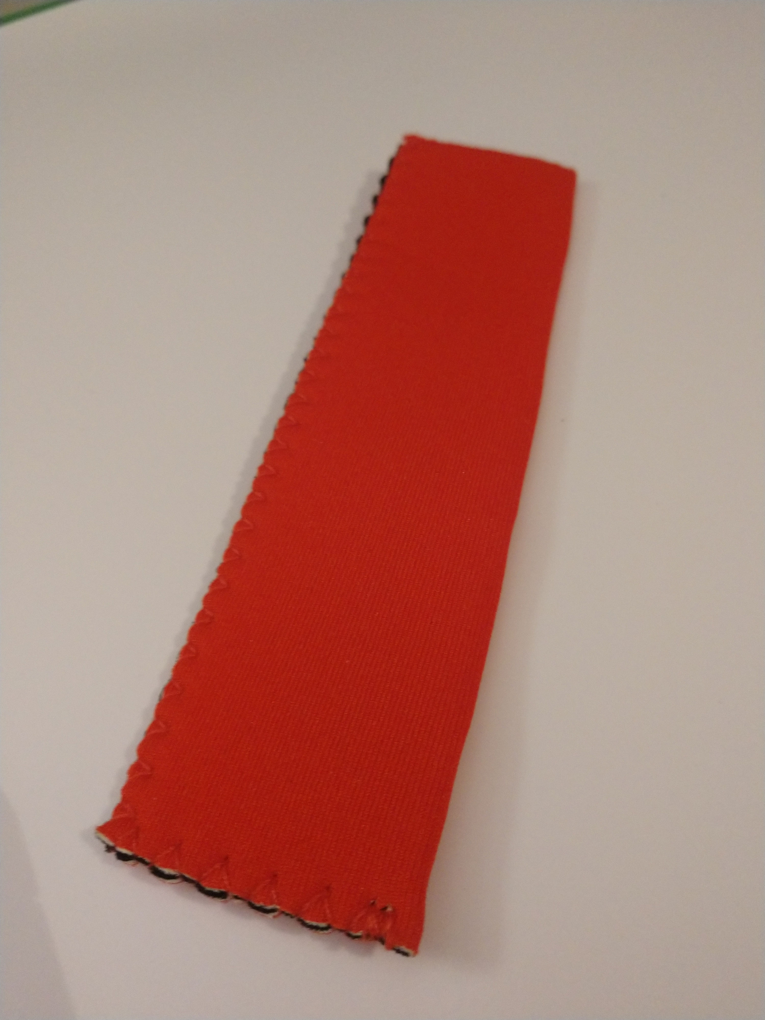 Bright red popsicle holder