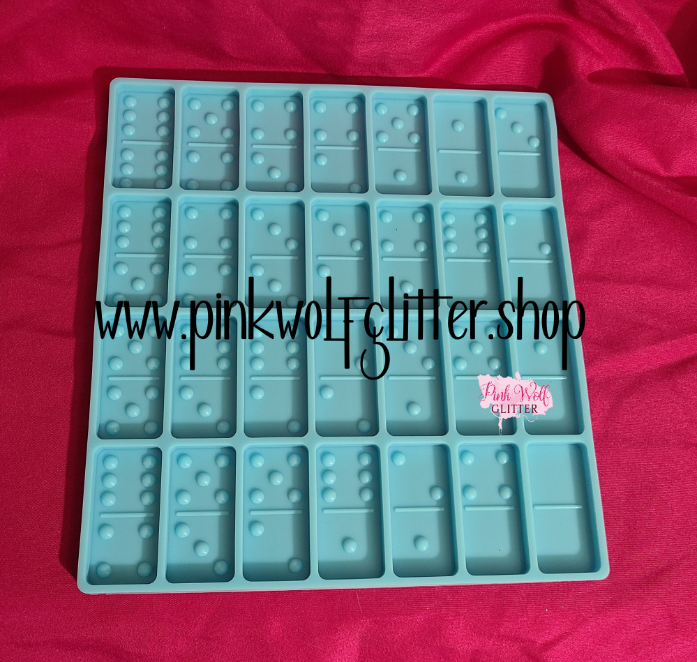 Double 6 Domino Mold