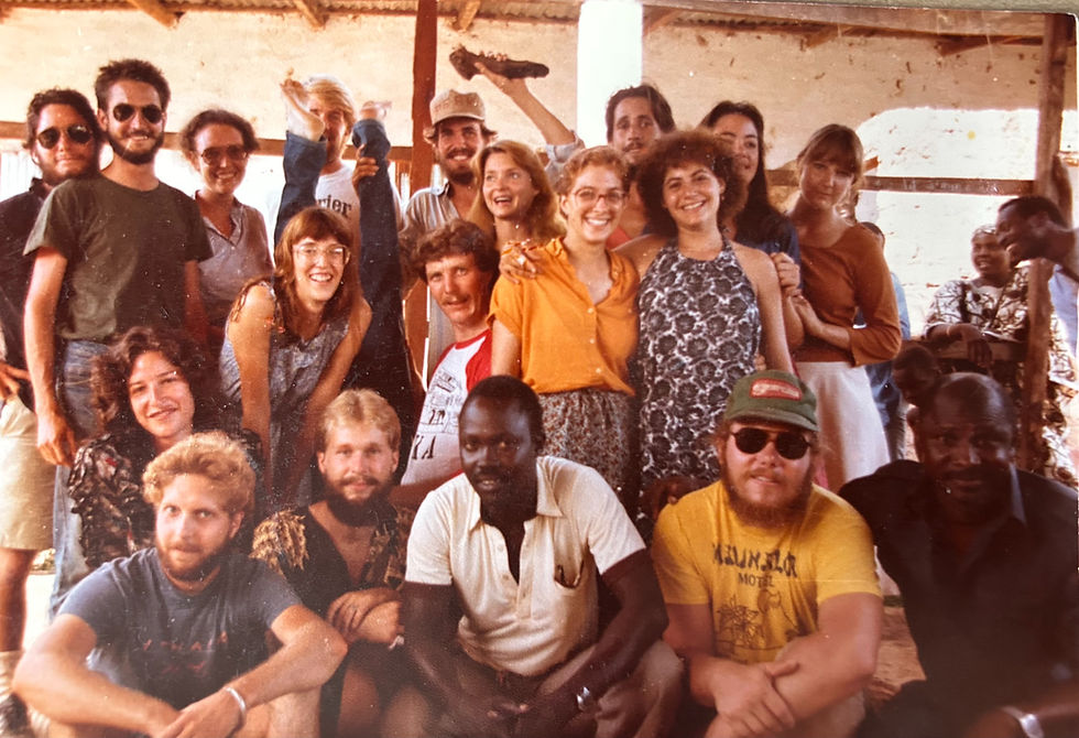 Peace Corps Mali trainees, trainers, and language professors, 1983