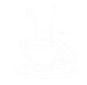 Sweetwater Coffeehouse Logo (hand-drawn coffee cup with steam rising from it)