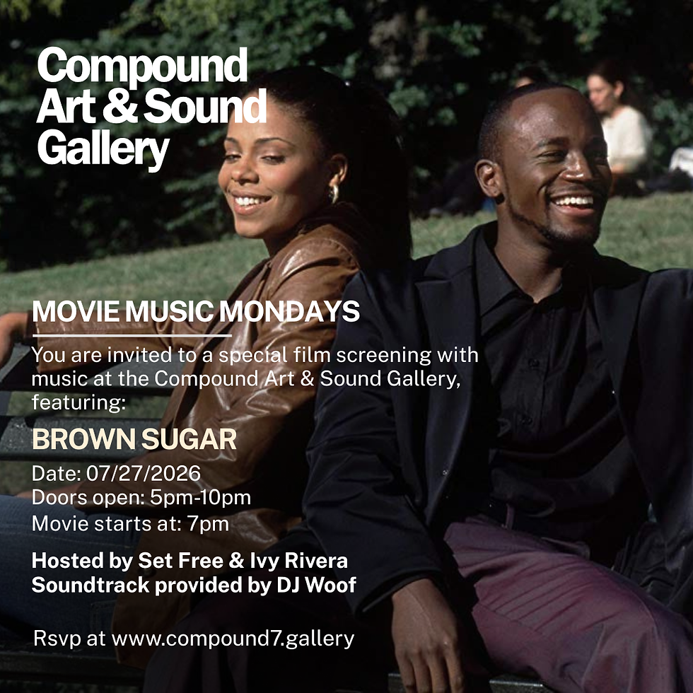 MOVIE MUSIC MONDAYS - BROWN SUGAR