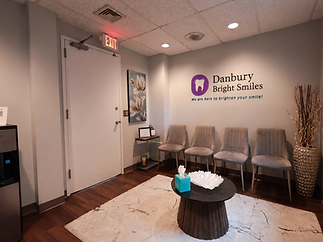 Front desk at Danbury Bright Smiles