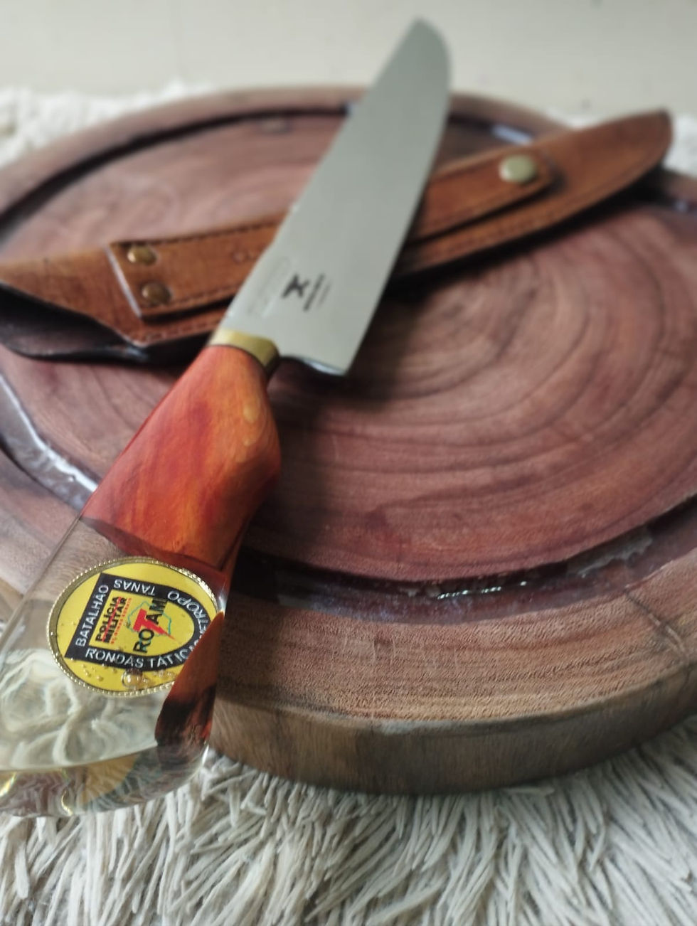 Faca aço inox 10" Cabo ROTAM 3 X 123,00