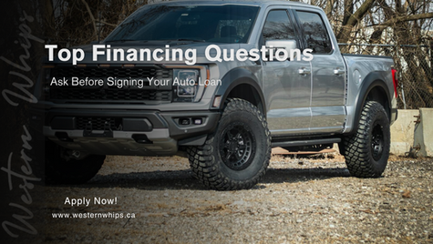 Top Questions to Ask Before Signing Your Auto Loan