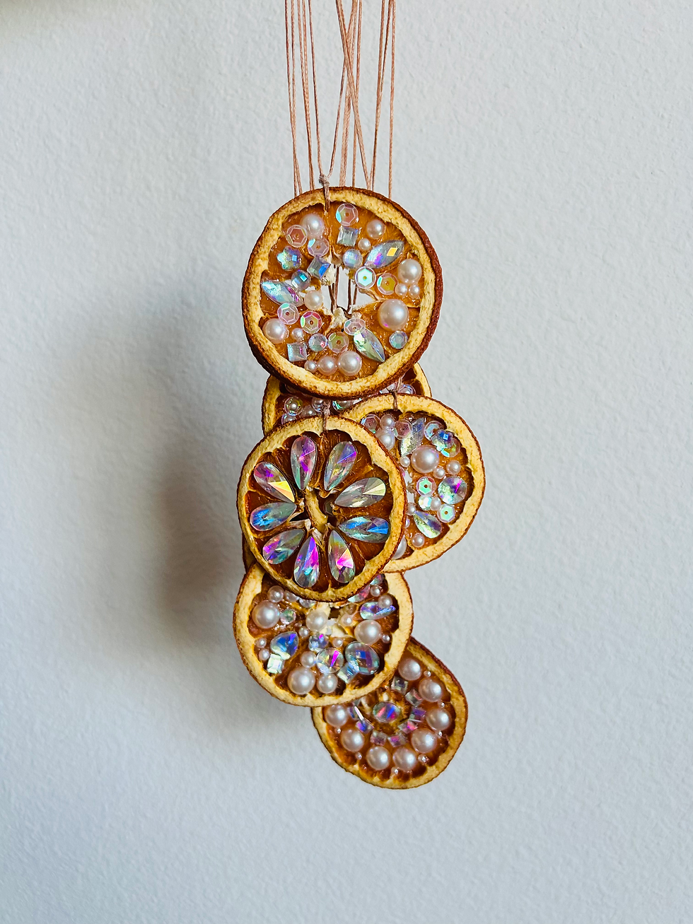 Thumbnail: embellished dried citrus ornament