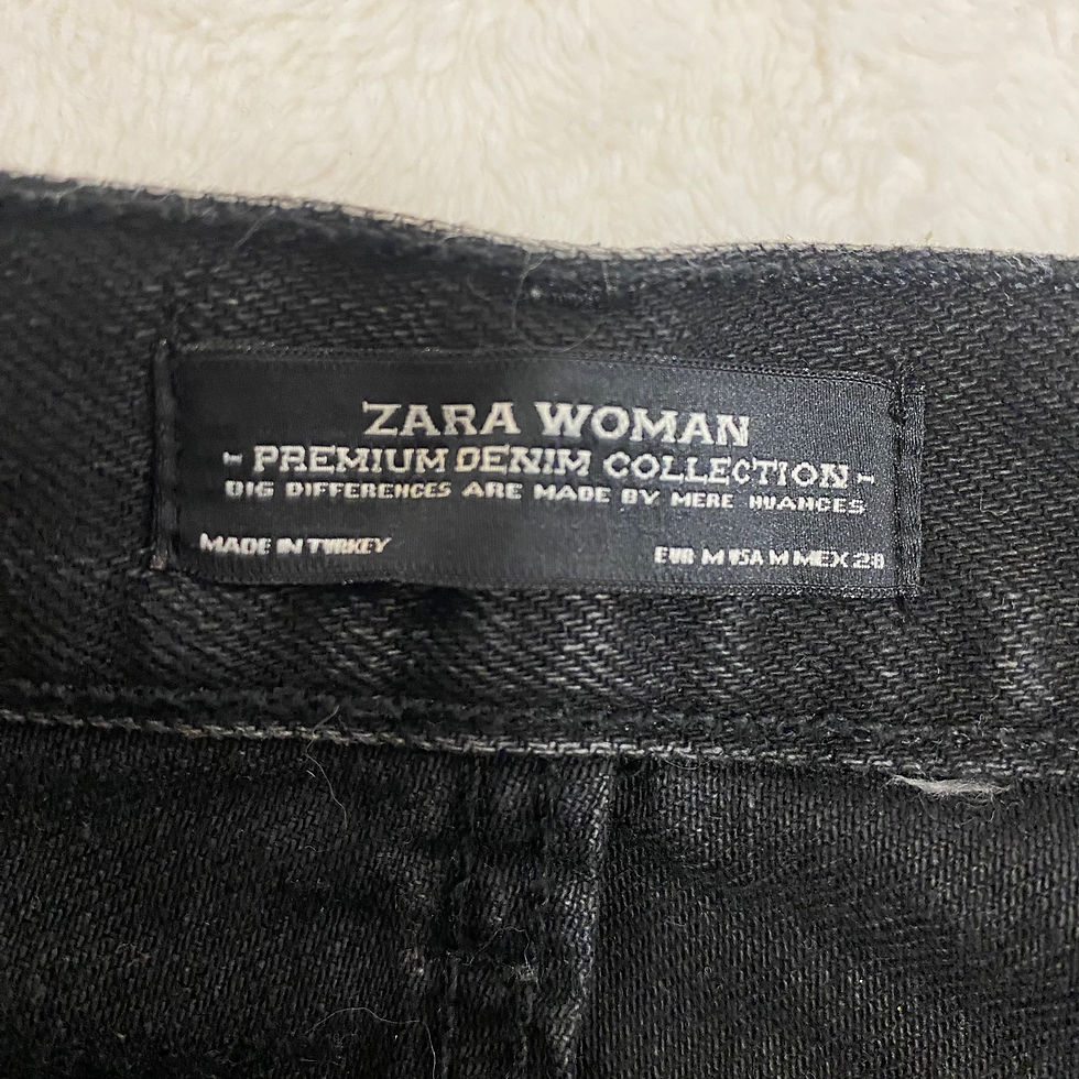 サムネイル： Zara デニムミニスカート
