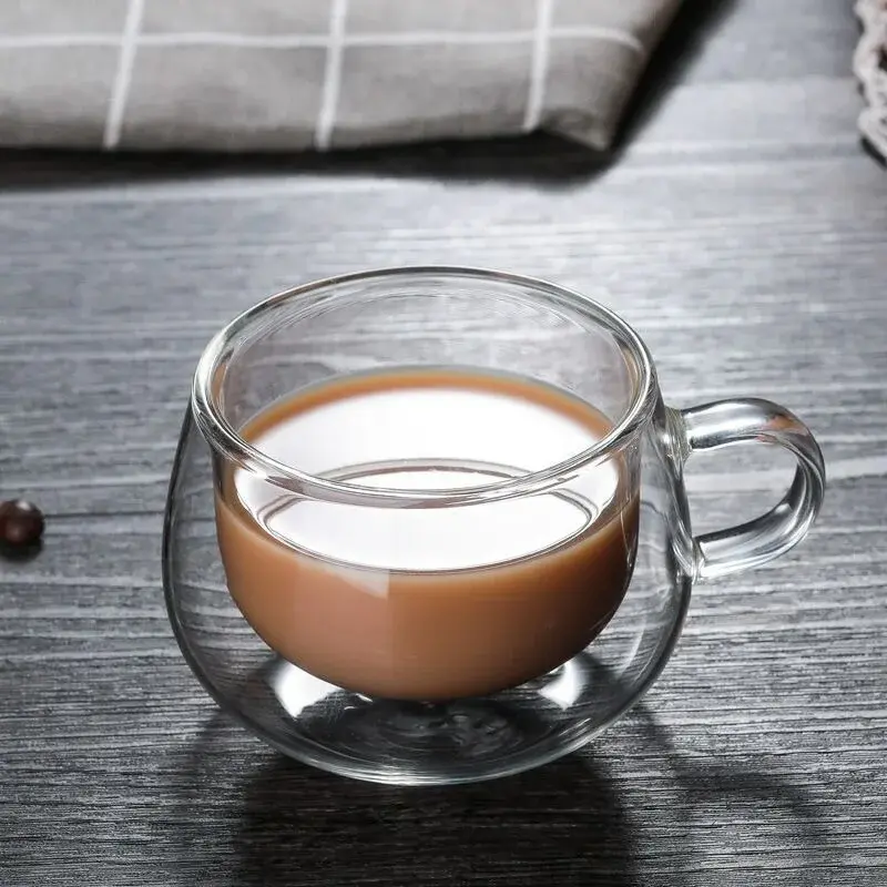 Thumbnail: AeroThermal Double Walled Glass Coffee Mug