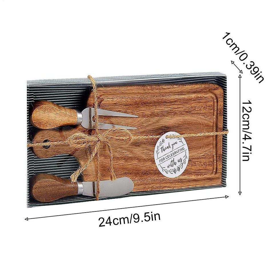 Thumbnail: Wooden Charcuterie Board Set