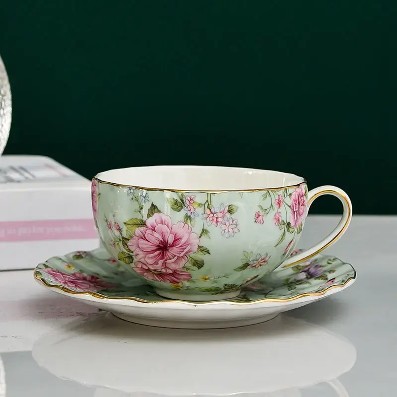 Thumbnail: English Garden Floral Tea Cup Set