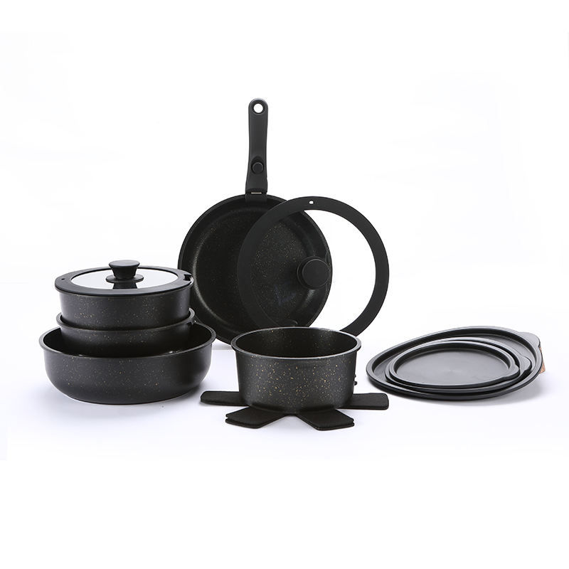 Thumbnail: Donnor Snap&Stack Cream Cookware Set