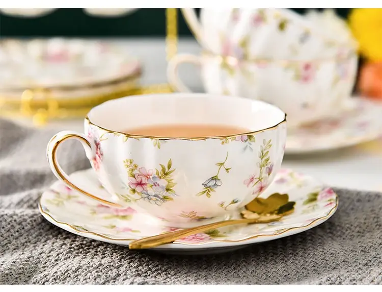 Thumbnail: English Garden Floral Tea Cup Set