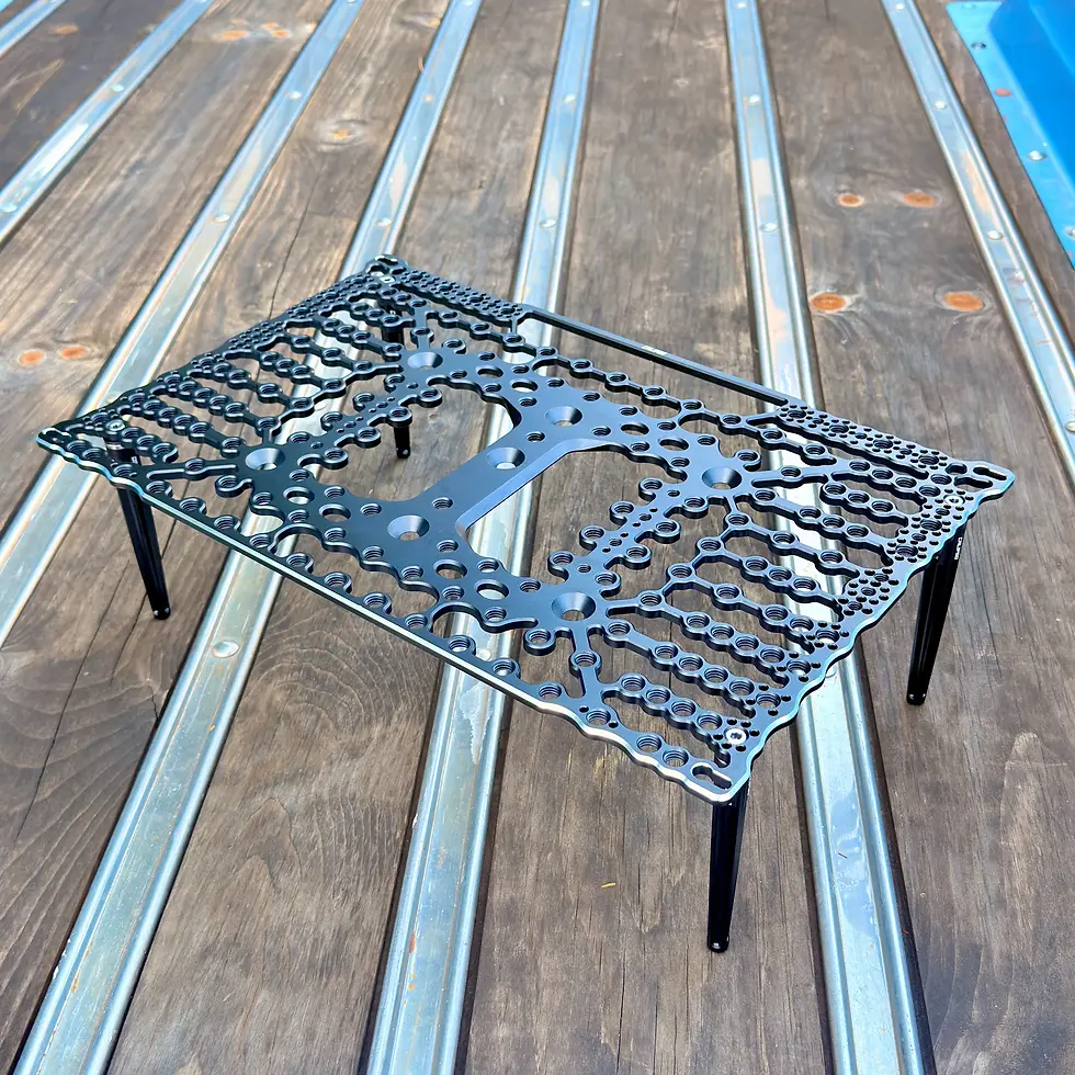 Thumbnail: Calipso Method Superlite - Laptop Plate, clamps & feet