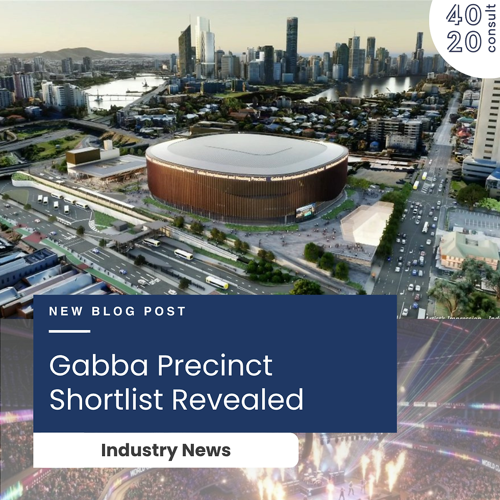 Gabba Precinct Shortlist Revealed