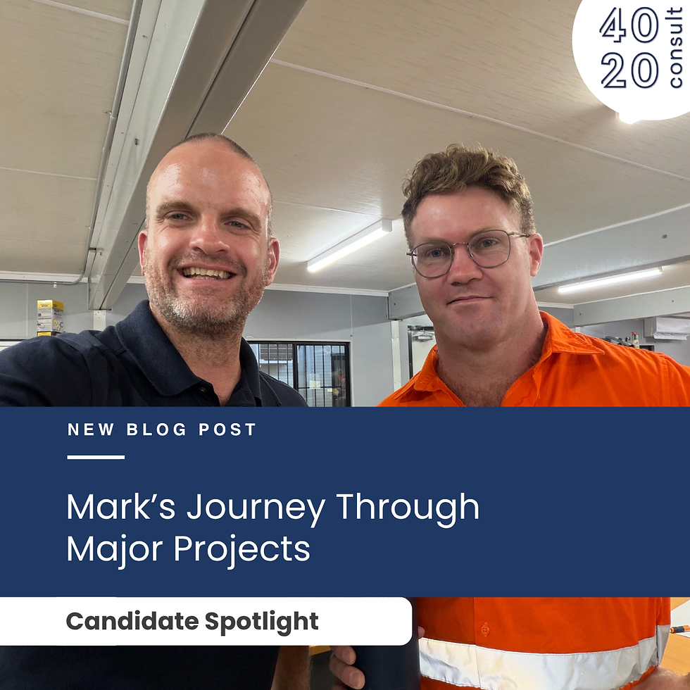 Mark’s Journey Through Major Projects